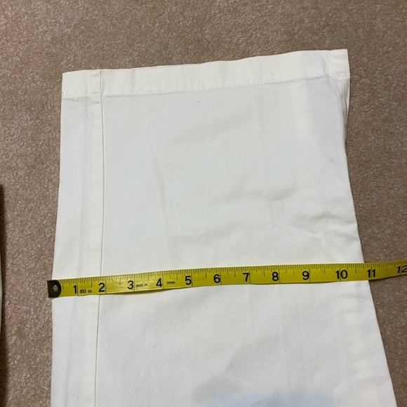 Chadwicks winter white cropped pants women’s size 10, 100% cotton - Picture 6 of 8